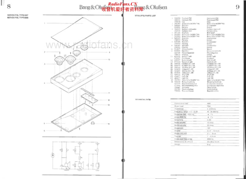 Bang-Olufsen-Beovox_P-50-Schematic电路原理图.pdf_第1页
