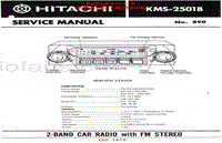 Hitachi-KMS-2501-B-Service-Manual电路原理图.pdf