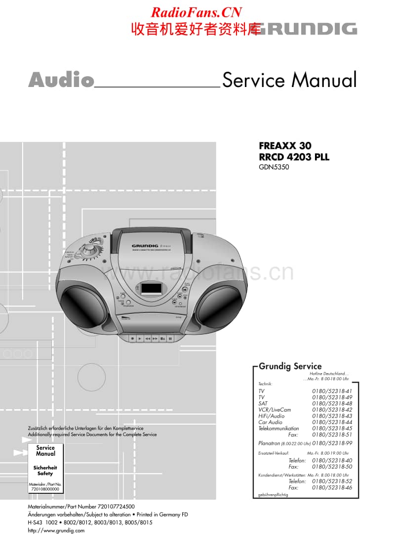 Grundig-FREAXX-30-Service-Manual电路原理图.pdf_第1页