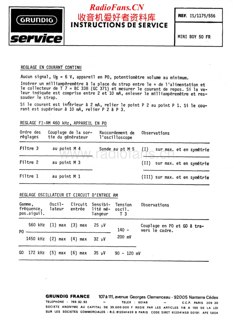Grundig-Mini-Boy-50-FR-Service-Manual电路原理图.pdf_第1页