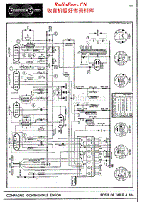 Continental-Edison-A-722-Schematic电路原理图.pdf