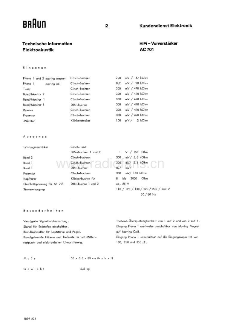 Braun-AC-701-Service-Manual电路原理图.pdf_第3页