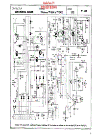 Continental-Edison-TV-1412-Service-Manual电路原理图.pdf