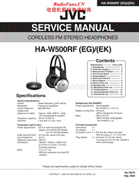 Jvc-HAW-500-RF-Service-Manual电路原理图.pdf