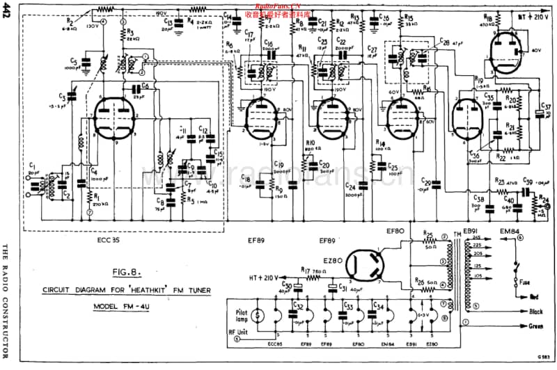 Heathkit-FM-4U-Schematic-2电路原理图.pdf_第1页