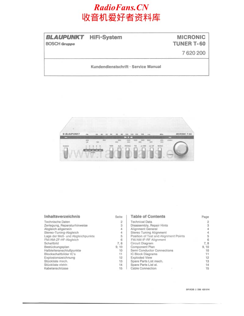 Blaupunkt-Micronic-T-60-Service-Manual电路原理图.pdf_第1页
