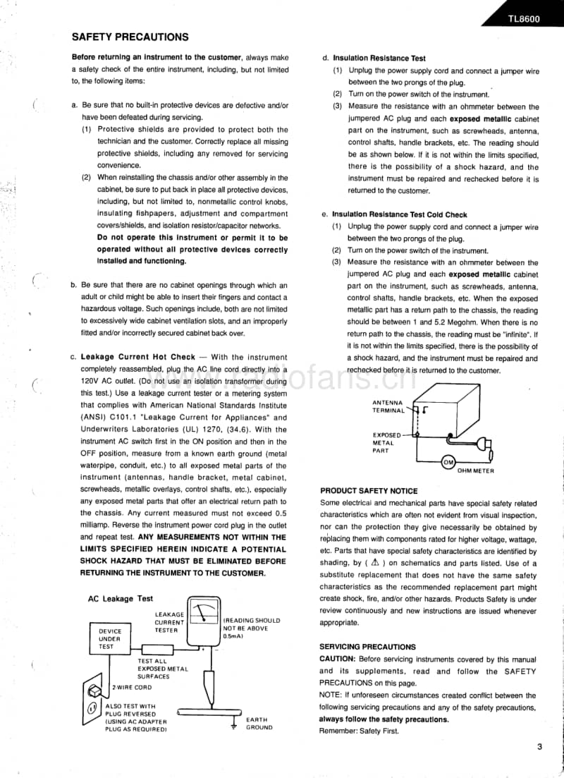 Harman-Kardon-TL-8600-Service-Manual电路原理图.pdf_第3页