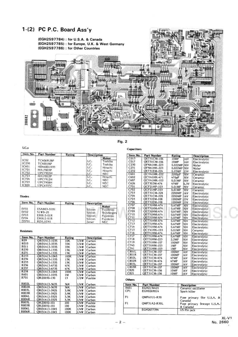 Jvc-XLV-1-Service-Manual电路原理图.pdf_第3页