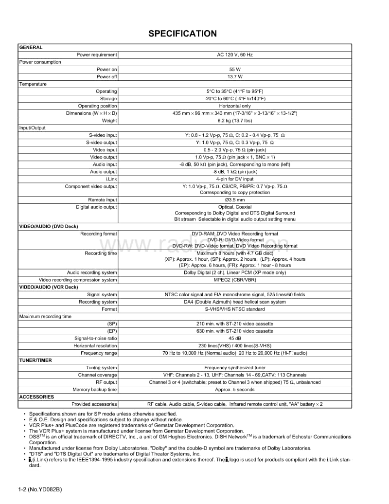Jvc-SRMV-40-US-2-Service-Manual电路原理图.pdf_第2页