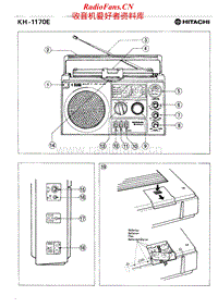Hitachi-KH-1170-E-Owners-Manual电路原理图.pdf
