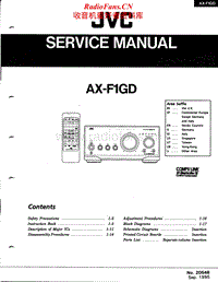 Jvc-AXF-1-GD-Service-Manual电路原理图.pdf