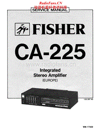 Fisher-CA-225-Service-Manual电路原理图.pdf