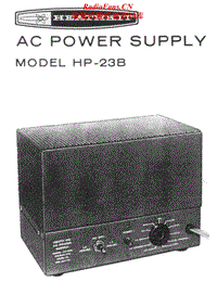 Heathkit-HP-23B-Manual电路原理图.pdf