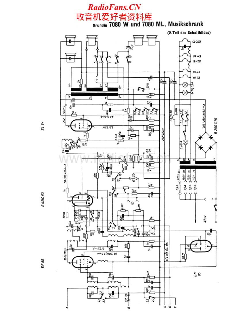 Grundig-7080-ML-Schematic电路原理图.pdf_第1页