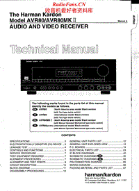 Harman-Kardon-AVR-80-Service-Manual电路原理图.pdf