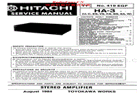 Hitachi-HA-3-Service-Manual电路原理图.pdf