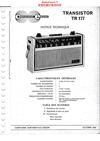 Continental-Edison-TR-177-Schematic电路原理图.pdf