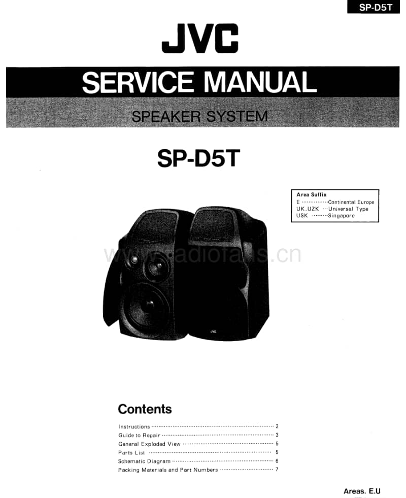 Jvc-SPD-5-T-Service-Manual电路原理图.pdf_第1页