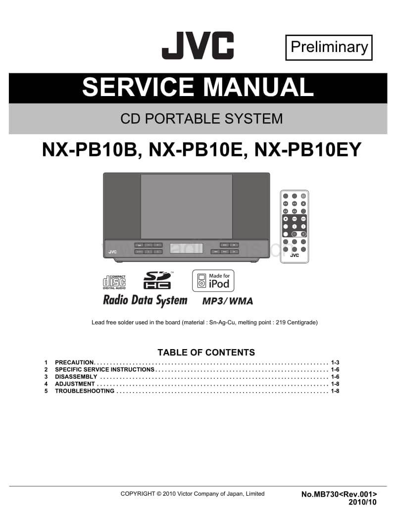Jvc-NXPB-10-Service-Manual电路原理图.pdf_第1页