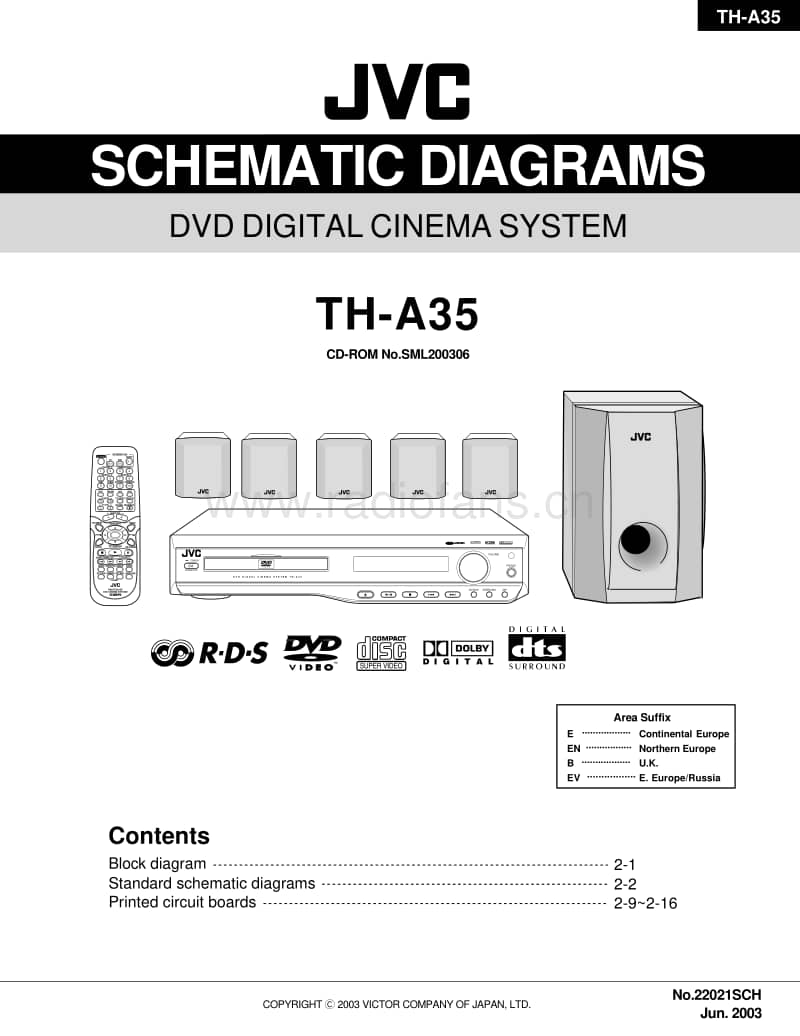 Jvc-THA-35-Schematic电路原理图.pdf_第1页