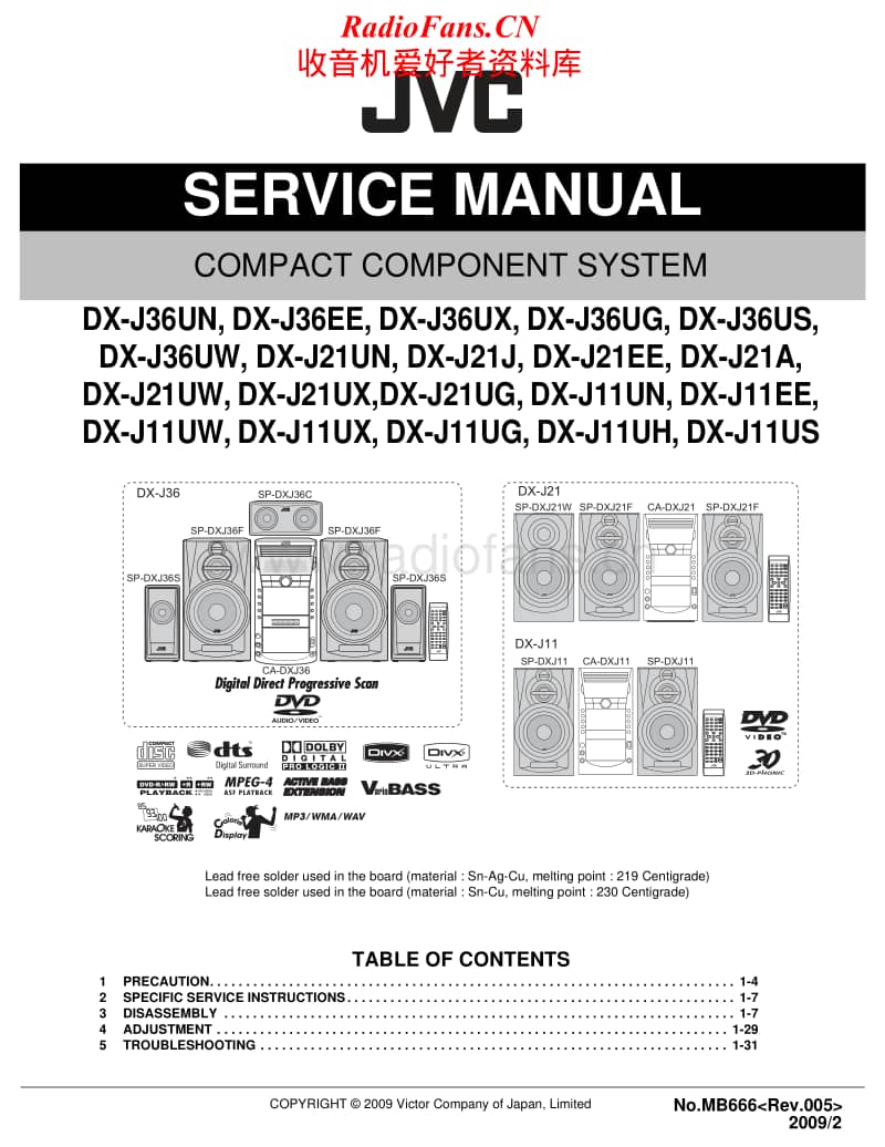 Jvc-DXJ-36-Service-Manual电路原理图.pdf_第1页