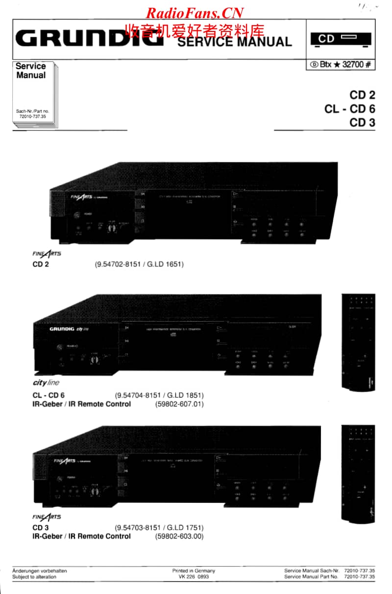 Grundig-CD-2-3-6-Service-Manual电路原理图.pdf_第1页