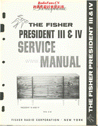 Fisher-PRESIDENT-3-Service-Manual电路原理图.pdf