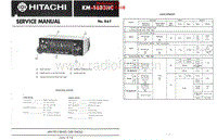 Hitachi-KM-1683-HC-Service-Manual电路原理图.pdf