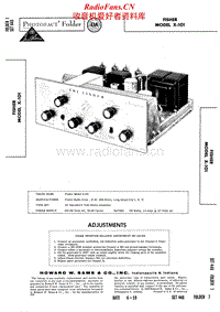 Fisher-X-101-ST-Service-Manual电路原理图.pdf