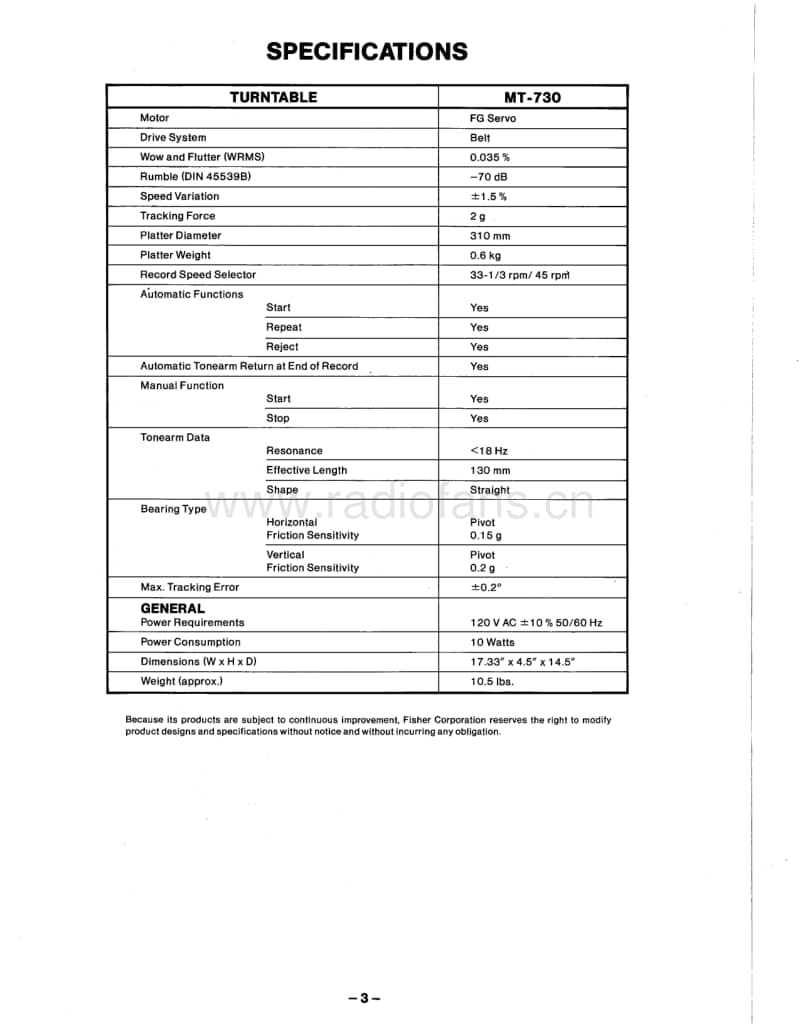 Fisher-MT-730-Service-Manual电路原理图.pdf_第3页