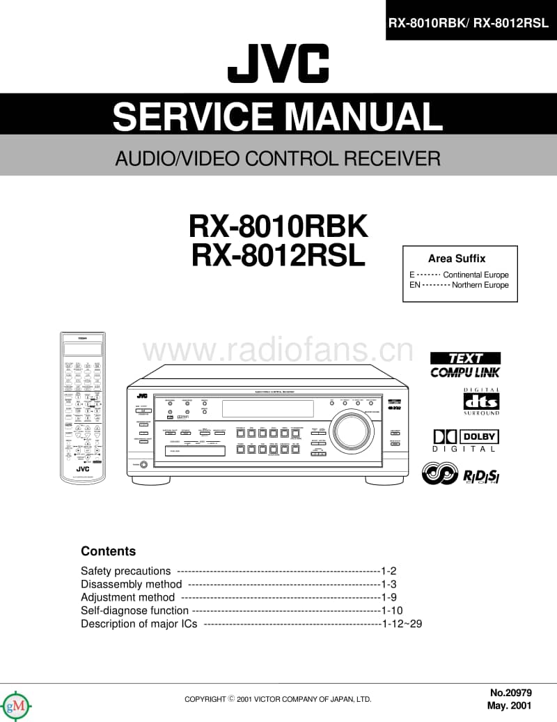 Jvc-RX-8012-RSL-Service-Manual电路原理图.pdf_第1页