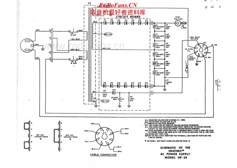Heathkit-HP-24-Schematic电路原理图.pdf_第1页