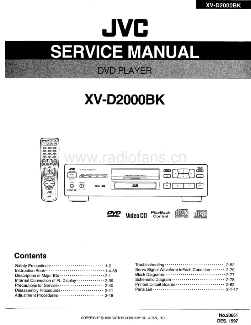 Jvc-XVD-2000-BK-Service-Manual电路原理图.pdf_第1页
