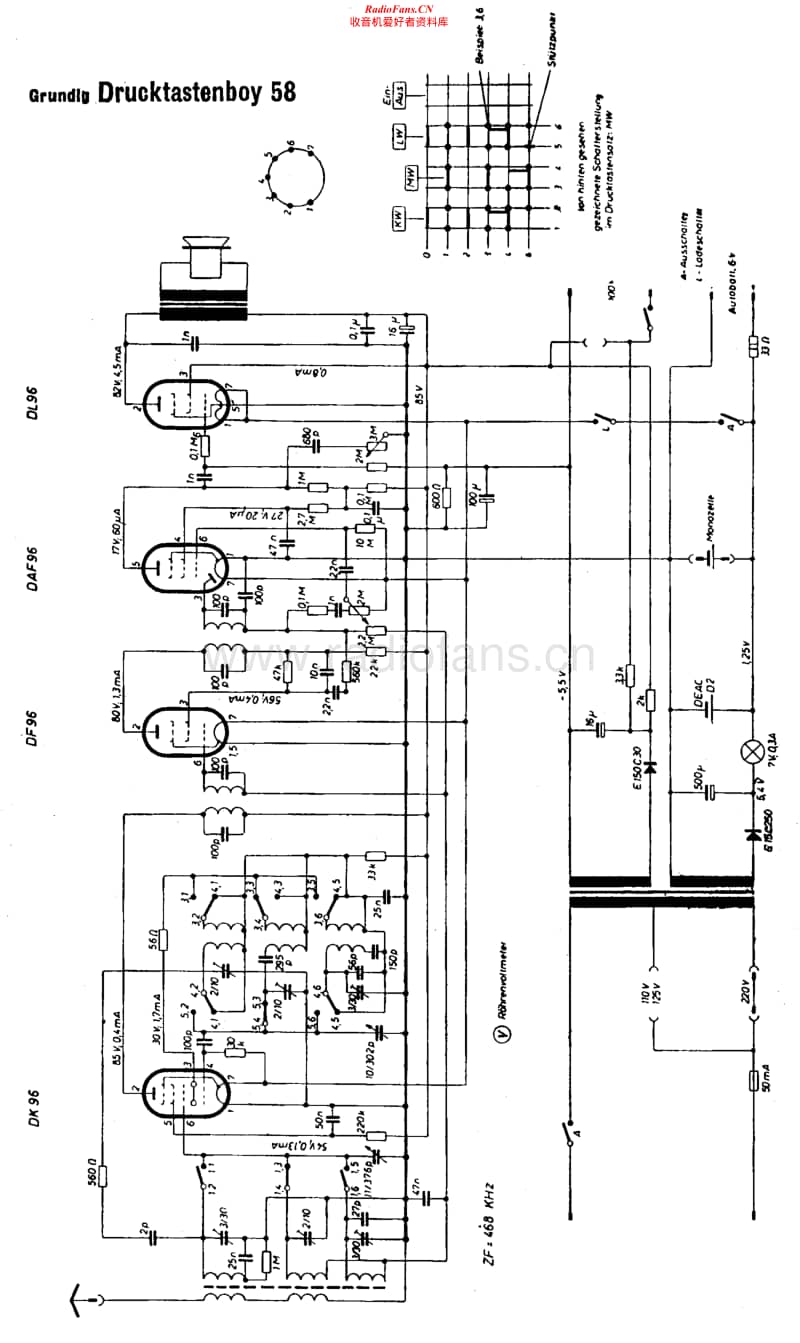 Grundig-DrucktastenBoy-58-Schematic电路原理图.pdf_第1页