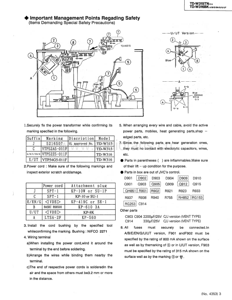 Jvc-TDW-316-BK-Service-Manual电路原理图.pdf_第3页