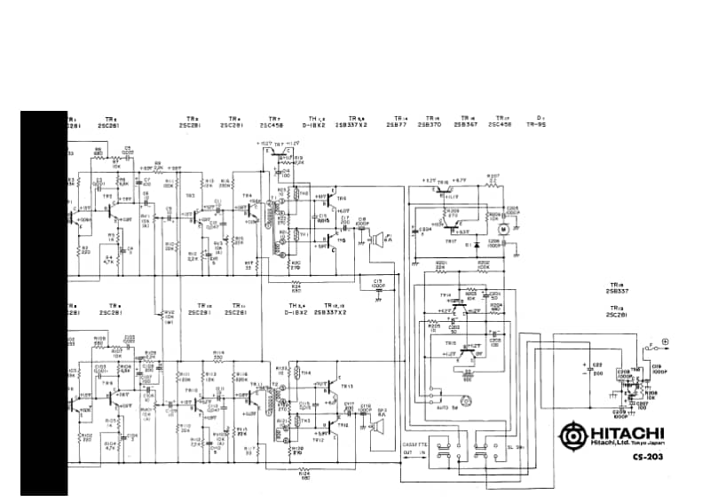 Hitachi-CS-203-Schematic电路原理图.pdf_第2页