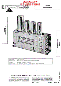 Fisher-PR-66-Service-Manual电路原理图.pdf