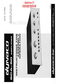 Dynaco-SCA-50-Service-Manual电路原理图.pdf