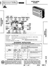 Hitachi-TH-862-R-Schematic电路原理图.pdf