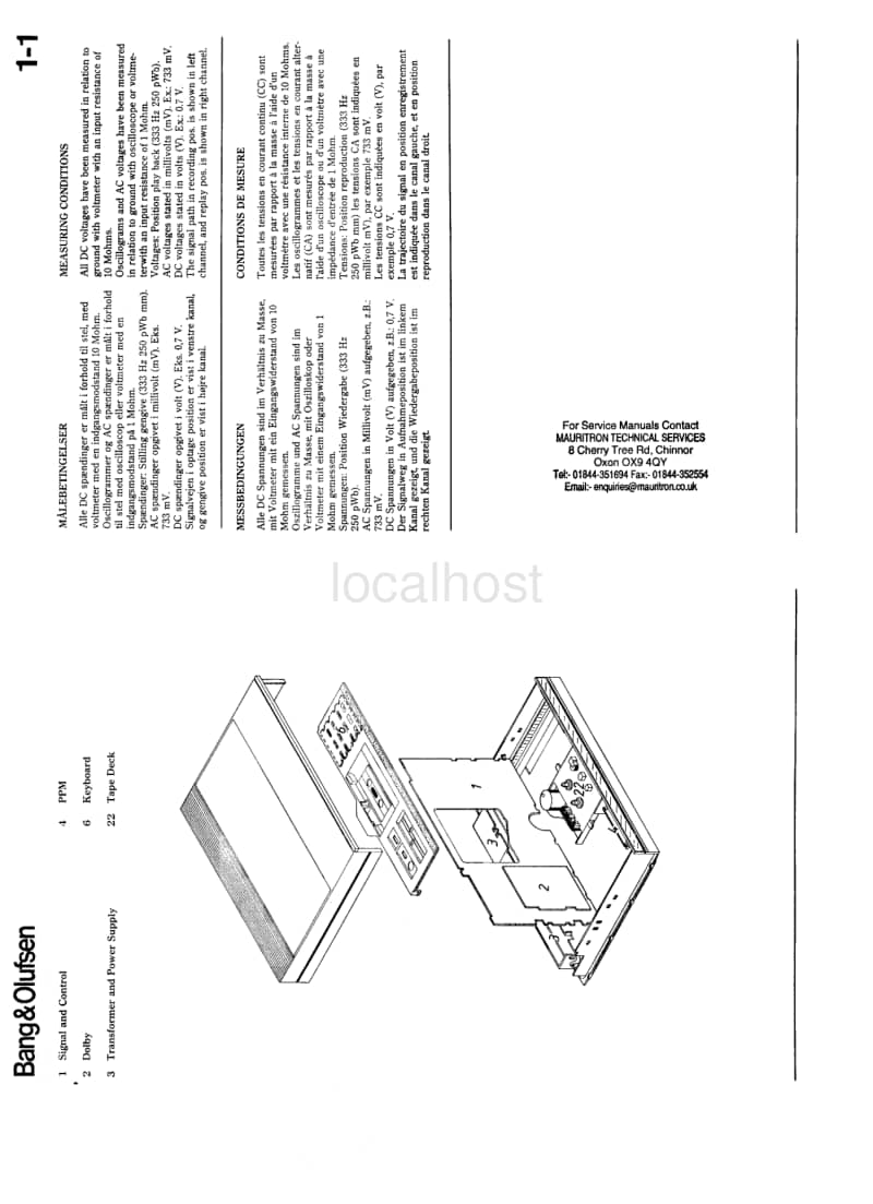 Bang-Olufsen-Beocord_5000-Service-Manual电路原理图.pdf_第2页
