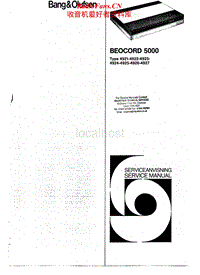 Bang-Olufsen-Beocord_5000-Service-Manual电路原理图.pdf