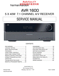 Harman-Kardon-AVR-1600-Service-Manual电路原理图.pdf