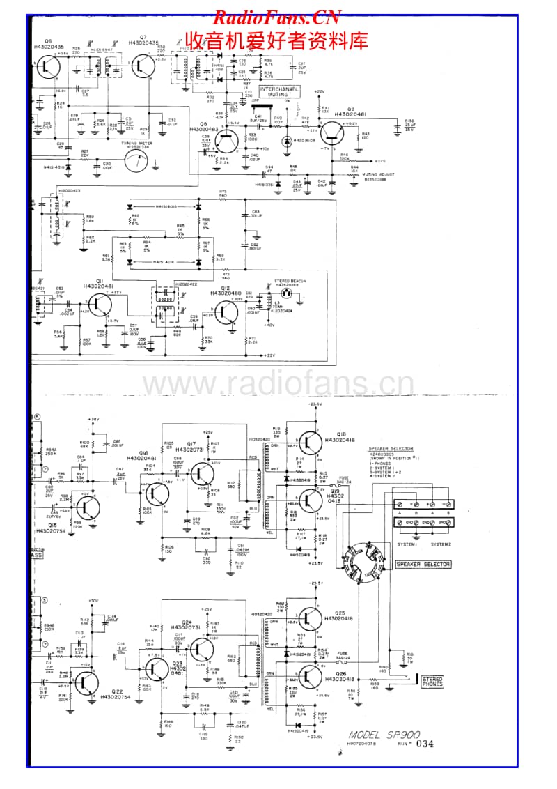 Harman-Kardon-SR-900-Schematic电路原理图.pdf_第2页