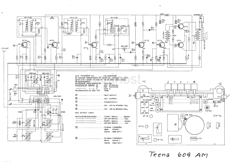 Bang-Olufsen-Beolit-Teena-609-AM-Schematic电路原理图.pdf_第2页