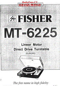 Fisher-MT-6225-Service-Manual电路原理图.pdf