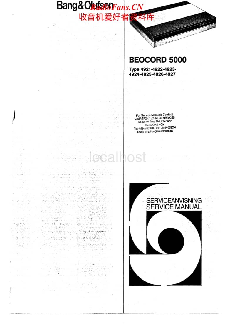 Bang-Olufsen-Beocord_5000_C-Service-Manual-2电路原理图.pdf_第1页