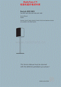 Bang-Olufsen-Beolab_4000_Mk2-Service-Manual(1)电路原理图.pdf