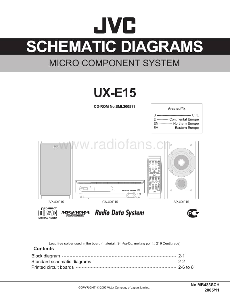 Jvc-UXE-15-Service-Manual电路原理图.pdf_第1页