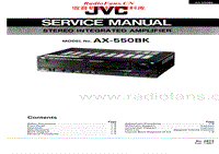 Jvc-AX-550BK-Service-Manual电路原理图.pdf