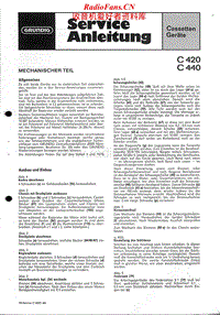 Grundig-C-440-Service-Manual电路原理图.pdf